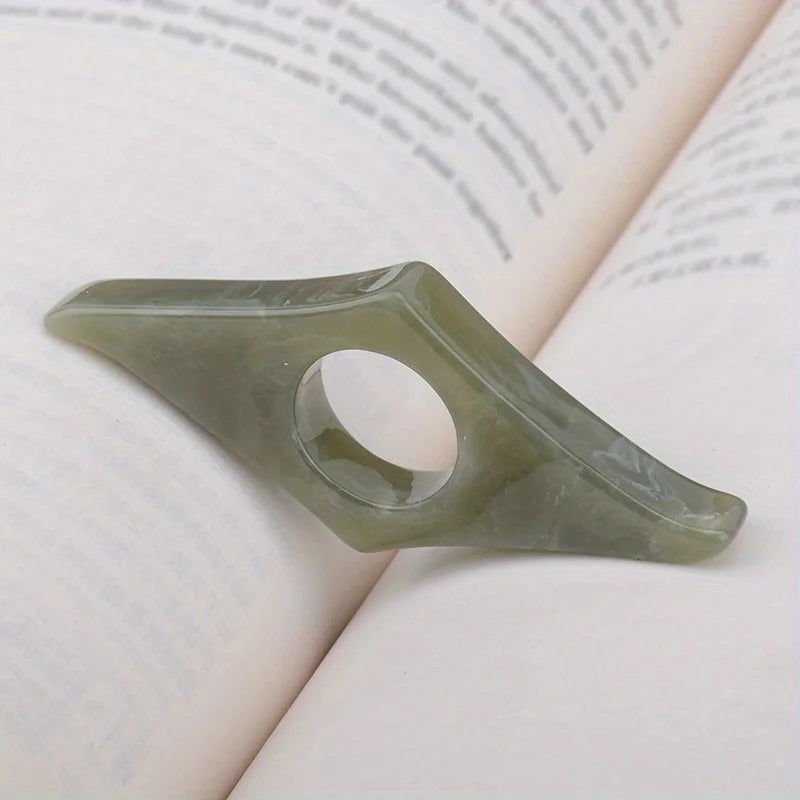 Resin Thumb Book Stand — Hands-Free Reading Aid