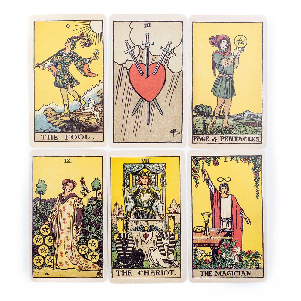 The Classic Tarot — 78-Card Illustrated Tarot Deck with Guidebook