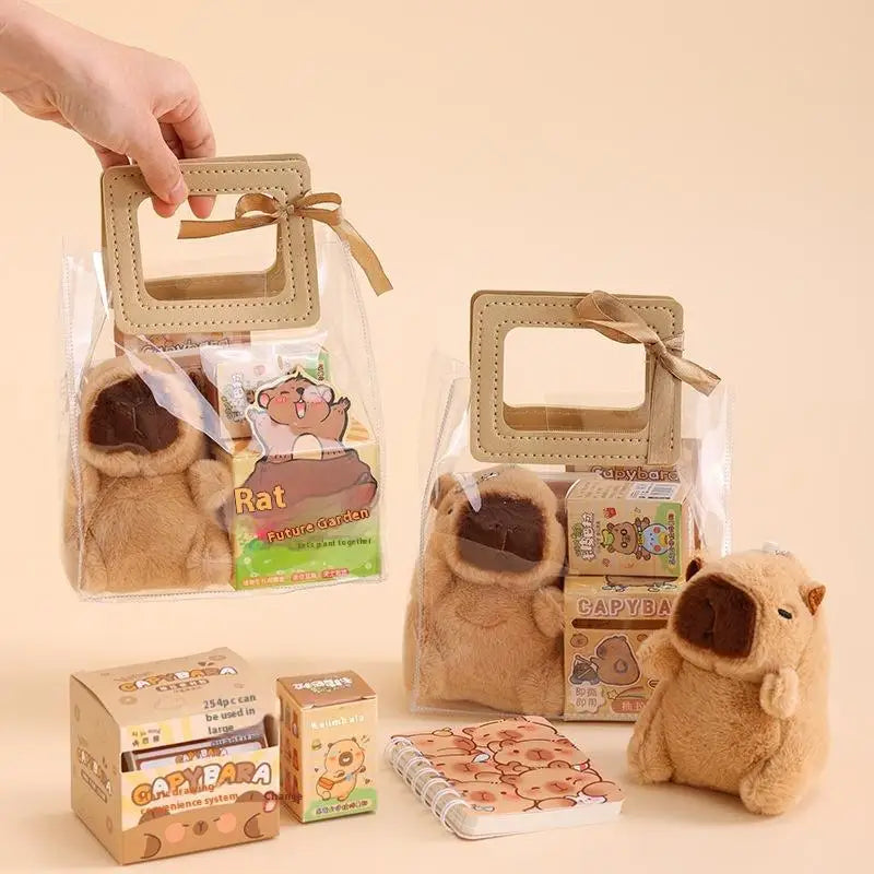 Capybara Club — Kawaii Stationery & Accessories Gift Set