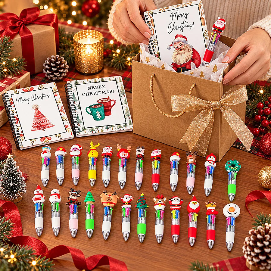 Jingle All the Write — Christmas Notebook & Pen Set