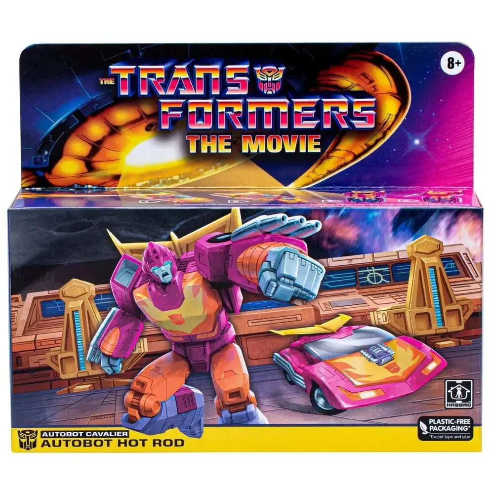 Transformers Retro G1 Movie Figures (Starscream, Hot Rod, Perceptor, Skywarp, Kickback, Shrapnel Toys)