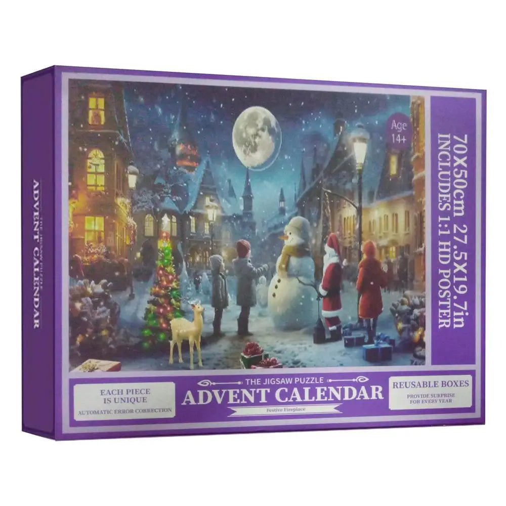 Christmas Jigsaw Puzzle Advent Calendar  – 24 Days of Puzzle Fun