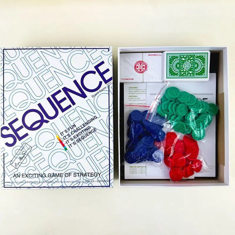 Sequence Jax Strategy Board Game