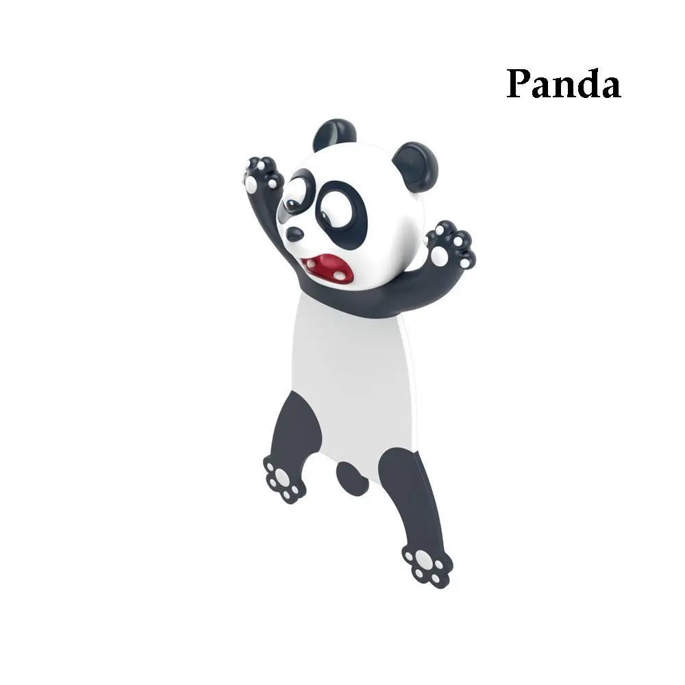 Squished Critter 3D Bookmarks — Cute Cartoon Animal Page-Savers