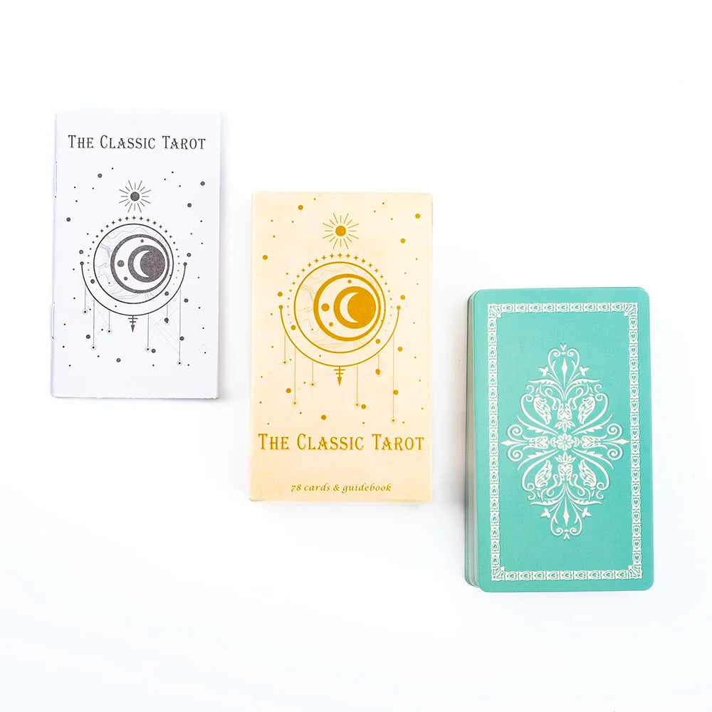 The Classic Tarot — 78-Card Illustrated Tarot Deck with Guidebook