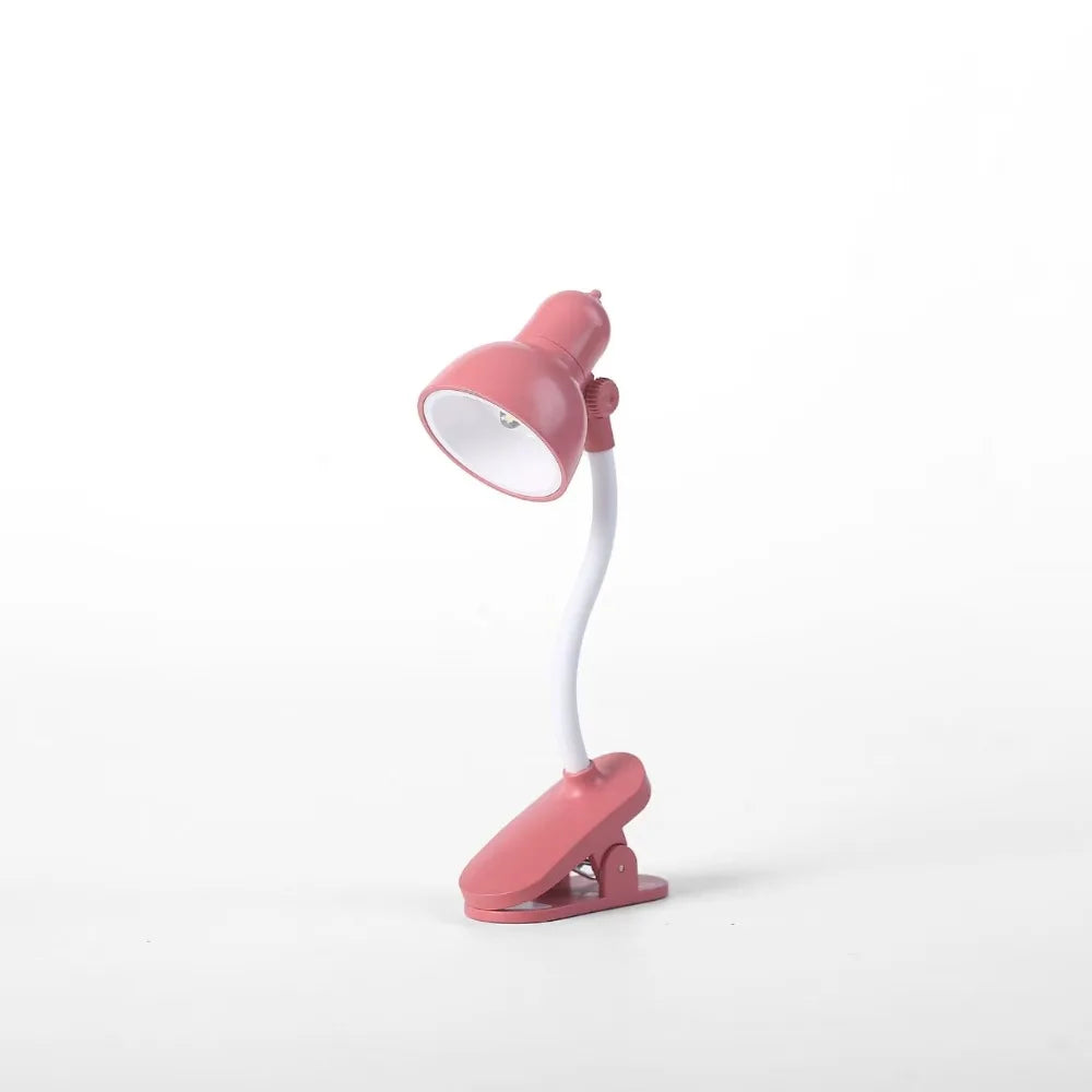 Mini Clip-On Reading Lamp — Retro Table Light Style