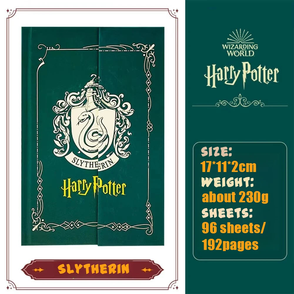 Harry Potter House Notebooks — Slytherin, Gryffindor & Hogwarts Editions