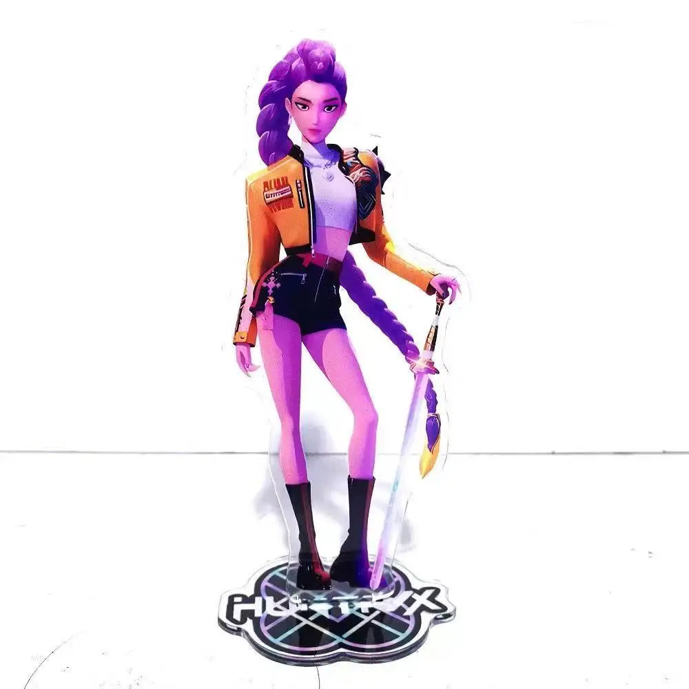 K-Pop Demon Hunter Acrylic Stand Figures — Rumi, Mira & Zoey