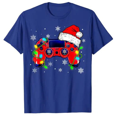Gamer Christmas T-Shirt – Festive Fun for Every Player!