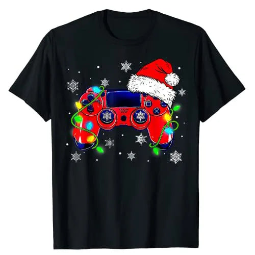 Gamer Christmas T-Shirt – Festive Fun for Every Player!