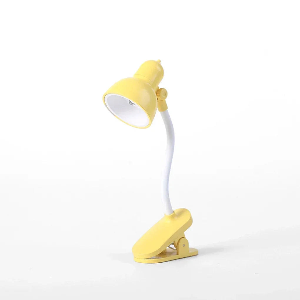 Mini Clip-On Reading Lamp — Retro Table Light Style